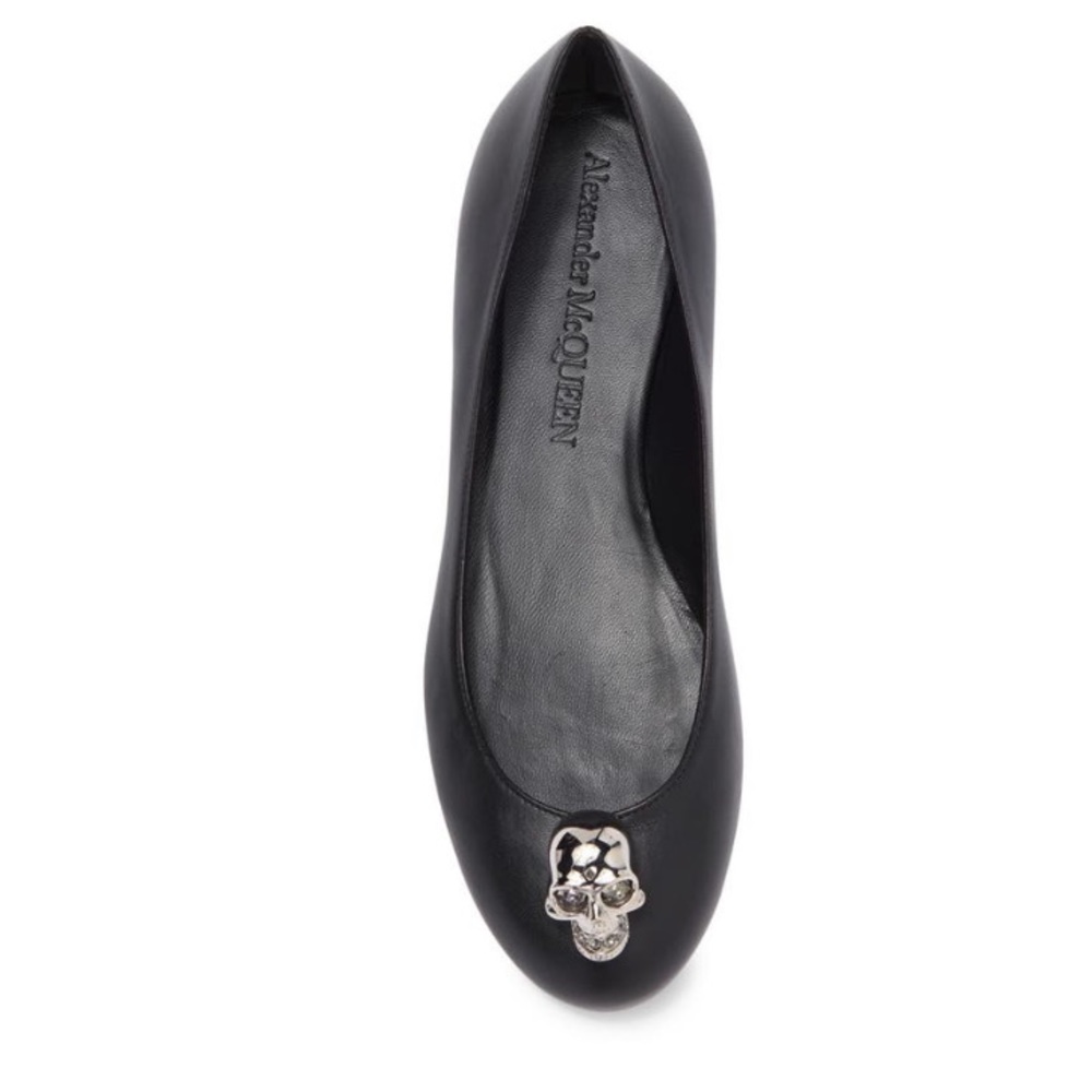Alexander McQueen skull ballet flat